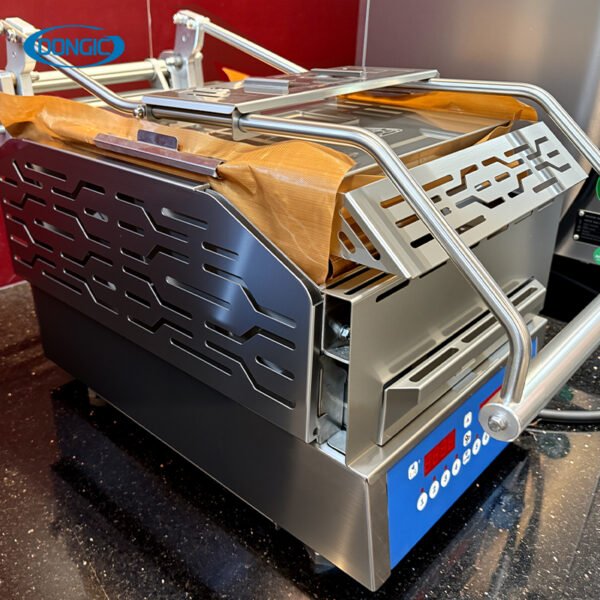Electric Tabletop All Flat Griddle Clamshell for QSR Kitchen