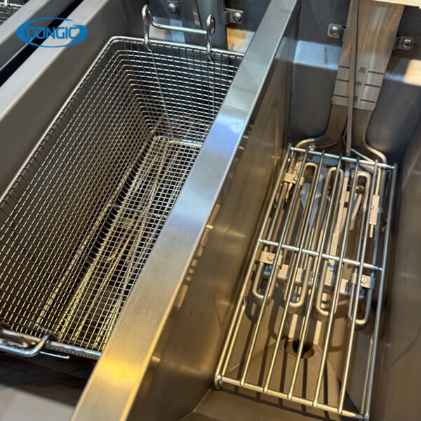 Auto Lift Electric Deep Fryer with Oil Filtration System