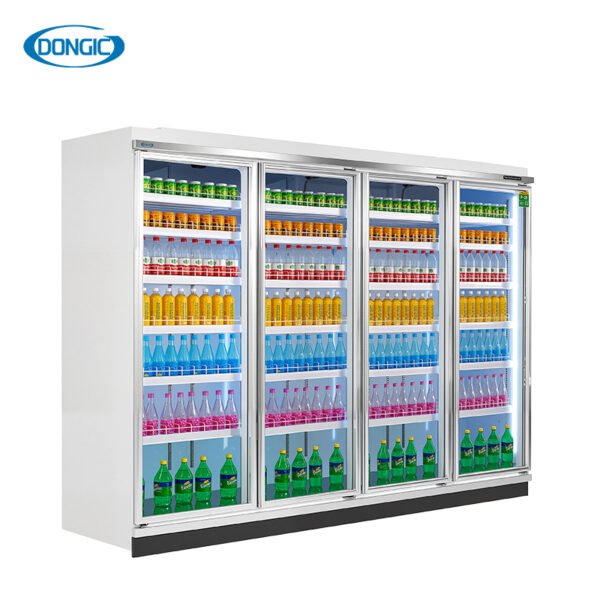 8 Air Cooler Glass Door Display Freezer/Refrigerator