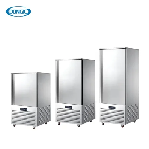 Commercial Vertical Plate Quick Freezer Small 15 Tray Iqf Ice Block Blast Chiller Freezer for Sale