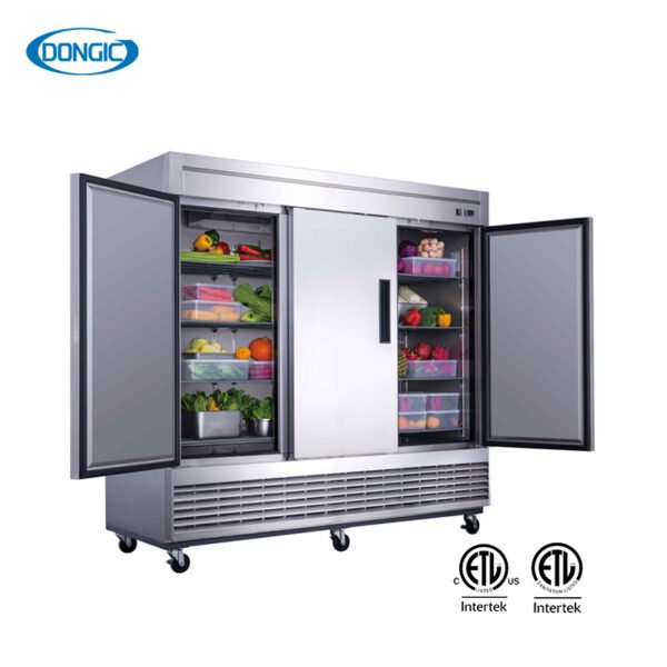 83R Bottom Mounted Reach-in Solid Door Vertical Refrigerator