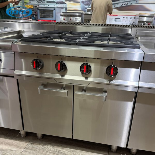 Commercial Grade 700/900 Series 4/6 Burner Clay Pot Cooking Stove