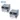 900 Series Electric/Gas Chrome-plated Flat Top 1/3 Grooved Griddle with Oven
