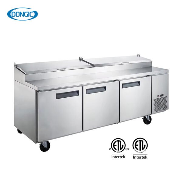 901 Commercial Forced Air Refrigeration Deeper Food Storage Salad Prep Table Refrigerators