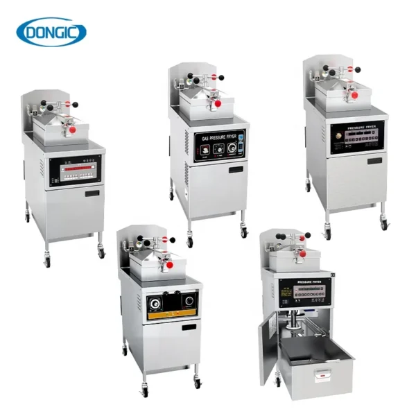Oil-Saving Automatic Gas Pressure Fryer