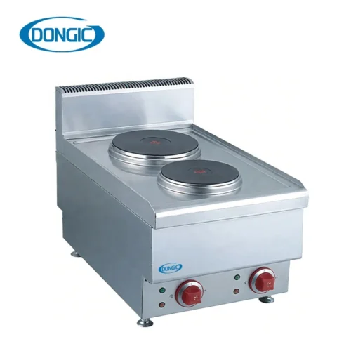 2 Burner Countertop Electric Griddle Range