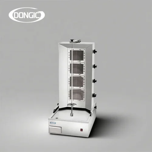 Professional Floor Model Shawarma Rotisserie Gas/Electric with Base Cabinet