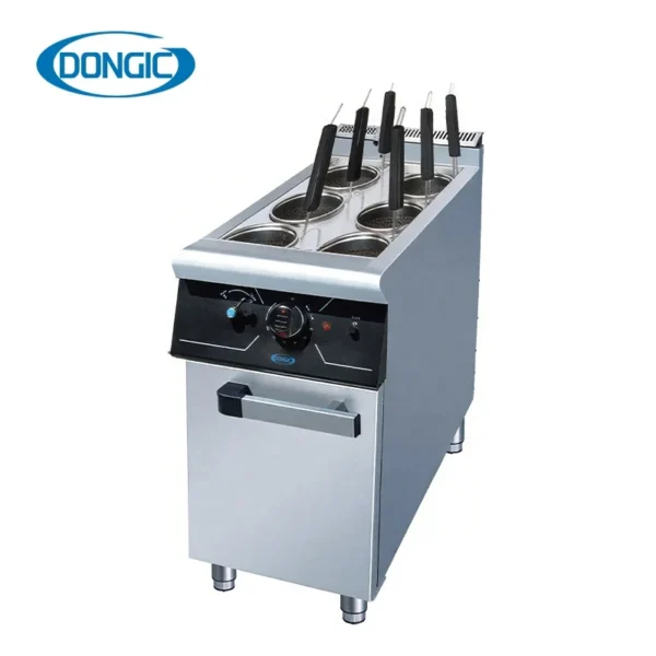 Commercial 700 Series 6 Basket Electric Noodle Cooker with Cabinet