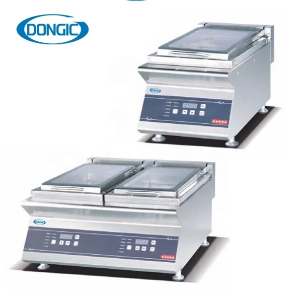 Electric Fried Dumpling Machine Fast Food Gyoza Frying Pan Cooker Griddle Griller