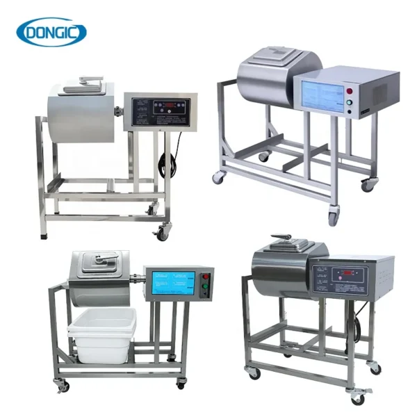 Vacuum Computer Marinated Meat Salting Vacuum Marinator Meat Tumbler Salt Marinade Mixer Machine