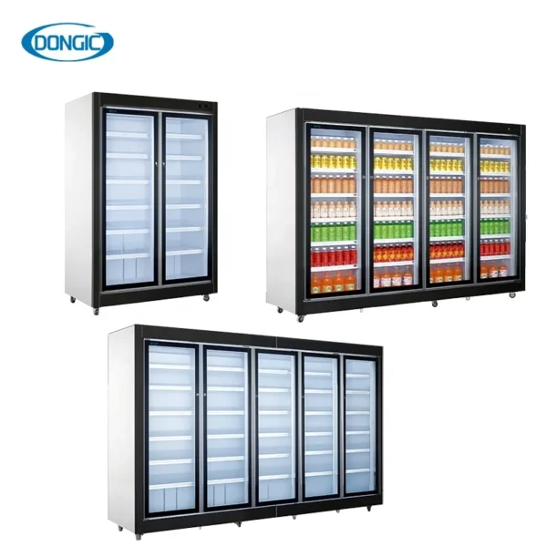 Commercial Upright Display Freezer