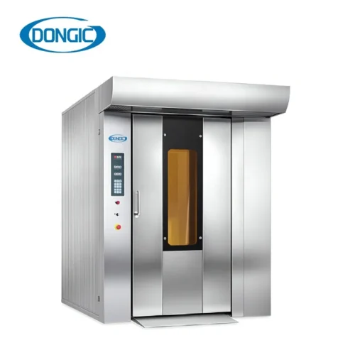 Rotating Baking Bread 32 Trays Capacity Biscuit Cookie Diesel Oil Gas Electric Rotary Bakery Oven
