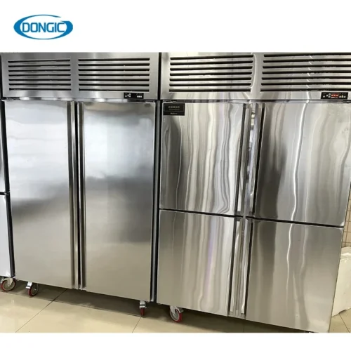 Kitchen Refrigerators Restaurant Freezer Large 4 Doors Stainless Steel Refrigerator Commercial Fridge