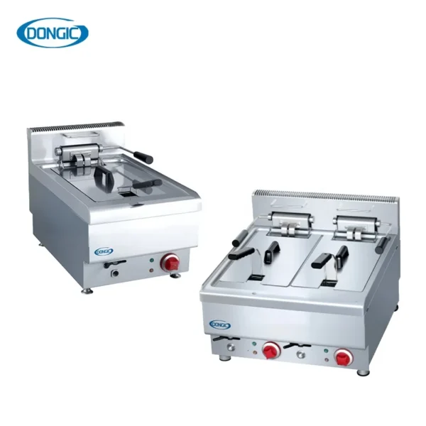 Single/Double Tank Fried Chicken Chips Electric Deep Fryer