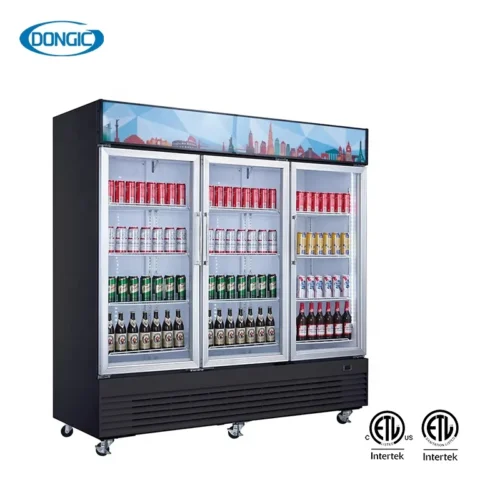 Kitchen Refrigerators Restaurant Freezer Large 4 Doors Stainless Steel Refrigerator Commercial Fridge