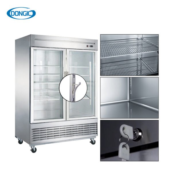 D55FR-G2 North America Bottom Mounted Reach-in Freezer Refrigerator