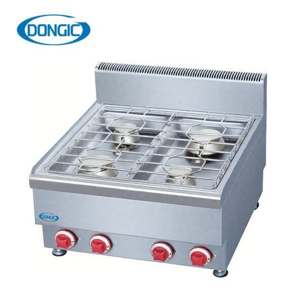 Countertop 2 4 Burner Flame Split Gas Clay Pot Range Stove Cooker