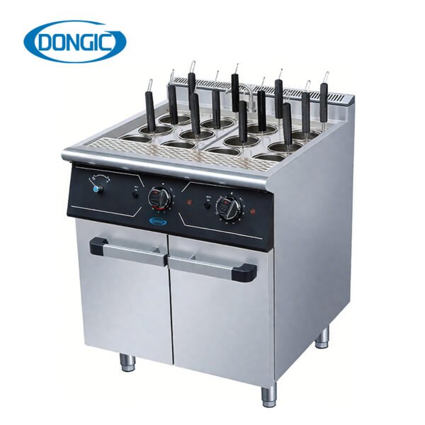 DGNCJ01-7-E12C 700 Series 12 Basket Gas Electric Cooking Noodle Cooker Stove Range