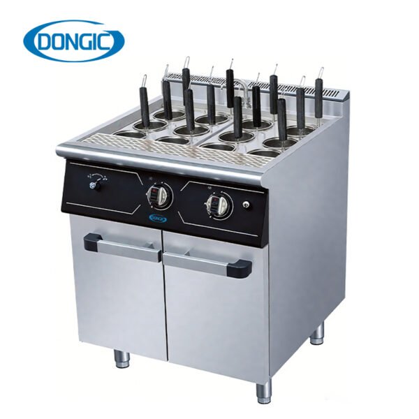 DGNCJ01-7-G12C 700 Series 12 Basket Gas Electric Cooking Noodle Cooker Stove Range
