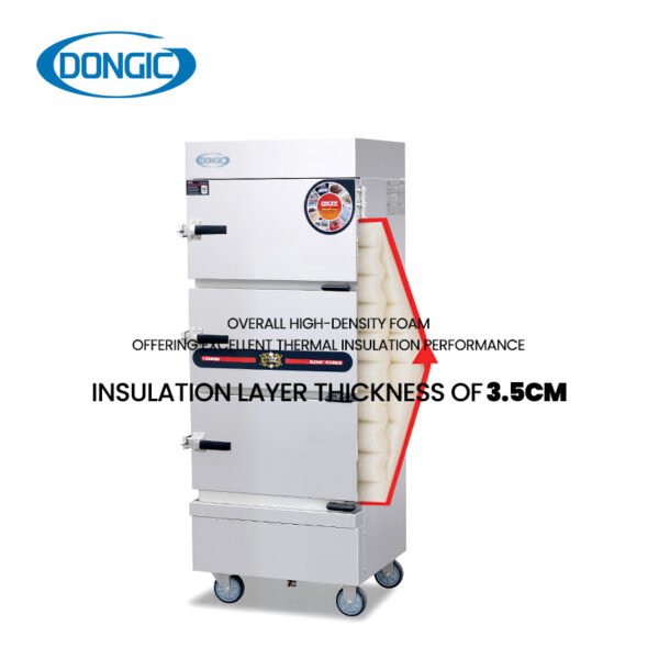 Commercial Electric/Gas Multi-layer Steam Cabinet Steam