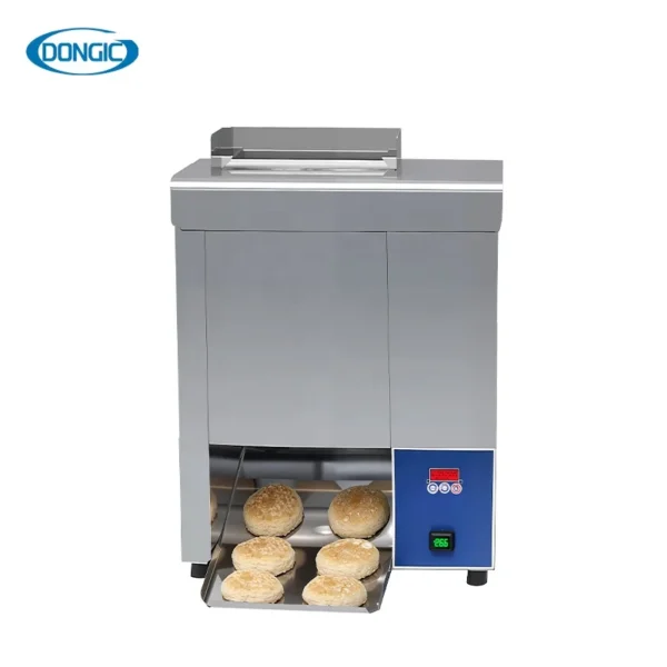 Hamburger-Restaurant-Equipment-Hamburger-Bun-Toaster.webp Commercial Stainless Steel Vertical Hamburger Bun Toaster Bread Heater