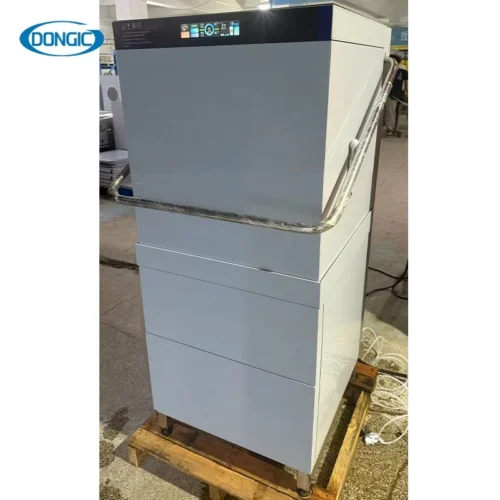 High Capacity Commercial Automatic Hood Type Dishwasher