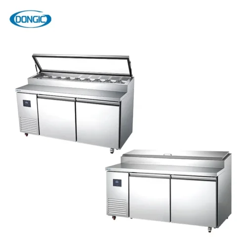 High-Quality-Sandwich-Preparation-Table-with.webp High-Quality Sandwich Preparation Table with Fridge Commercial Direct Cooling Glass Display Counter Pizza Workbench Refrigerator
