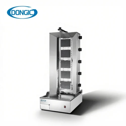 Commercial Shawarma Gas 5 Burner Countertop Grill