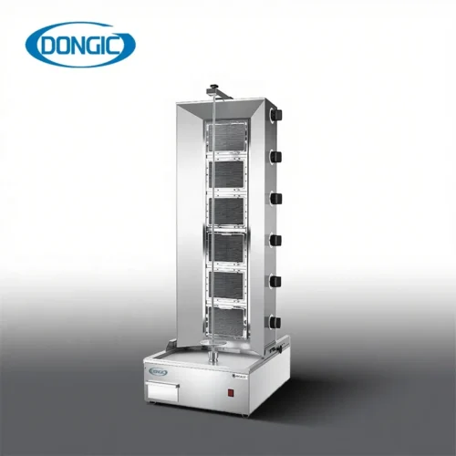 Gas 6 Burner Countertop Shawarma Doner Kebab Grill