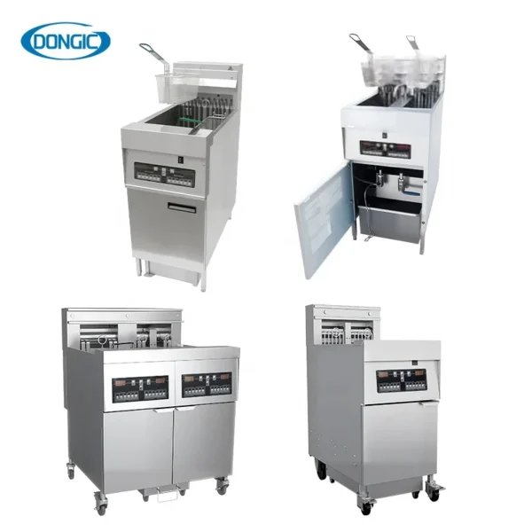 Hot-Selling-30L-Commercial-Automatic-Chicken.webp 30L Automatic Computer Control Deep Fryer with Built-in Oil Filtration