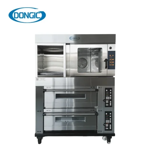 Electric Baking Deck Oven with Cabinet Hot Air Convection Oven