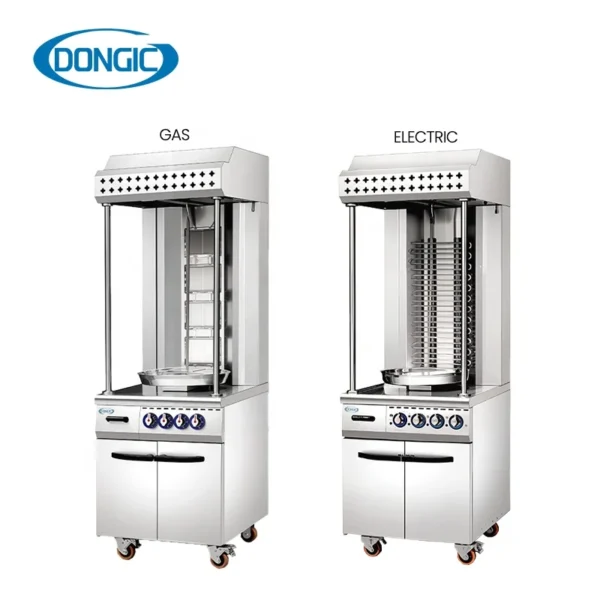 Gas/Electric Shawarma Snack Doner Kebab Rotisserie Grill