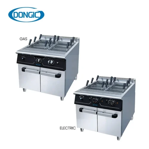 Jet Flow 6 Basket Gas Electric Vertical Pasta Cooking Station Cooker Stove Range