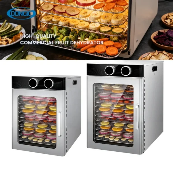 Hi-efficiency Fruit Dryer Machine for Home and Commercial Food Dryers