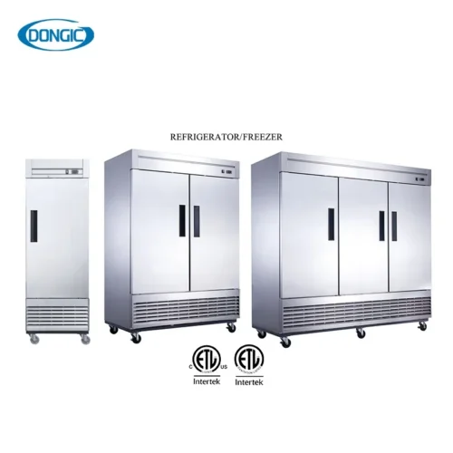 Kitchen Refrigerators Restaurant Freezer Large 4 Doors Stainless Steel Refrigerator Commercial Fridge