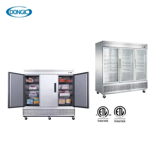 Kitchen Refrigerators Restaurant Freezer Large 4 Doors Stainless Steel Refrigerator Commercial Fridge