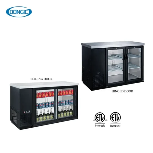 Hinged Door Sliding Door Display Showcase Back Bar Beverage Coolers