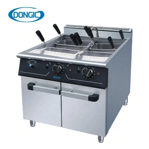 Premium 4 Basket Vertical Gas Electric Pasta Cooking Station
