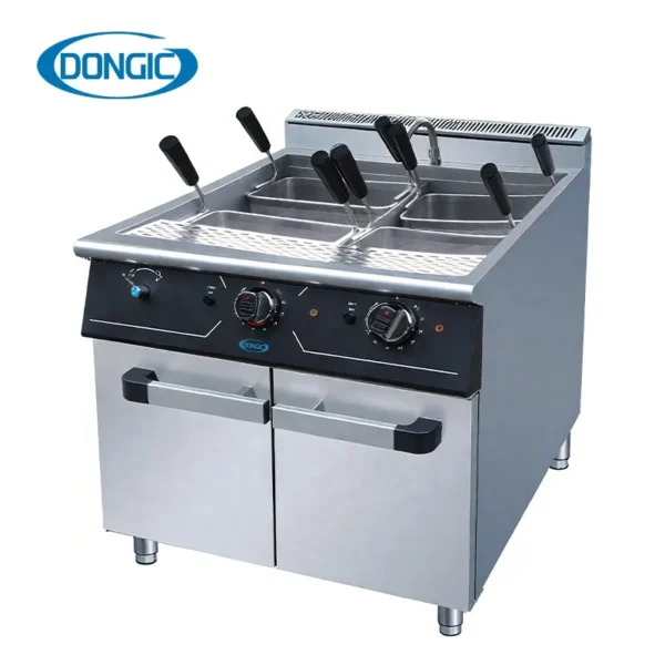 Premium 4 Basket Vertical Gas Electric Pasta Cooking Station