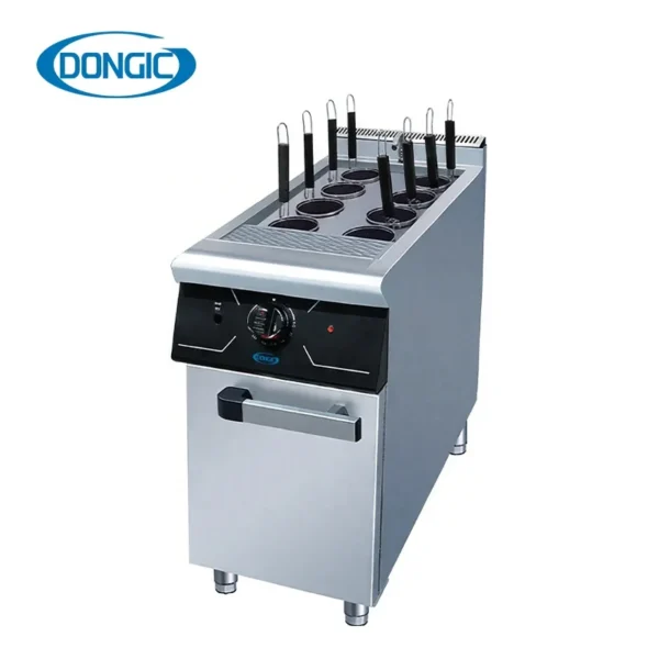900 Series 8 Basket Electric Noodle Cooker Stove Range with Cabinet