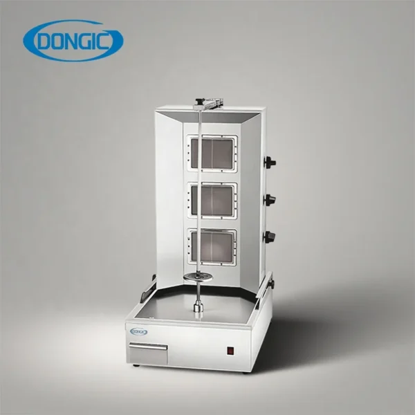 Professional Floor Model Shawarma Rotisserie Gas/Electric with Base Cabinet