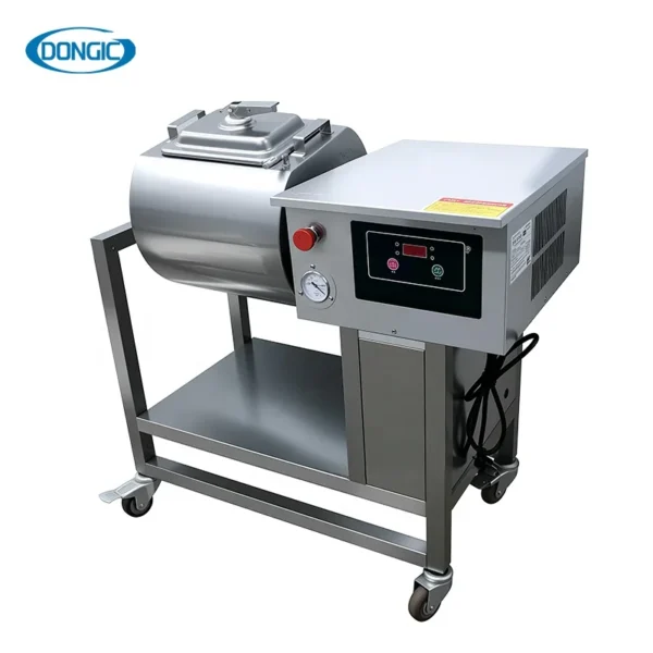 Stainless Steel Computer Marinated Meat Salting Vacuum Marinator Meat Tumbler Salt Marinade Mixer Machine