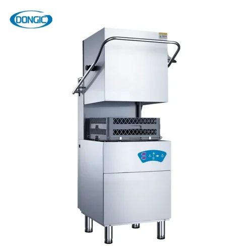 Commercial Dishwasher HDW-40 50 80 Hot Sell Electric Countertop for Household and Hotel Use Stainless Steel Housing