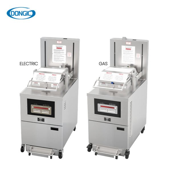 合 CE 45L Commercial Automatic Gas Pressure Fryer