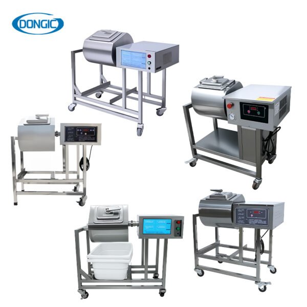 合 Chicken Meat Processing Machinery Marinating Tumblers Vacuum Marinated Machine