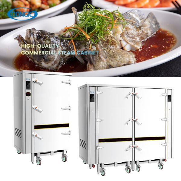 Automatic Seafood Rice Food Steamer for Restaurants