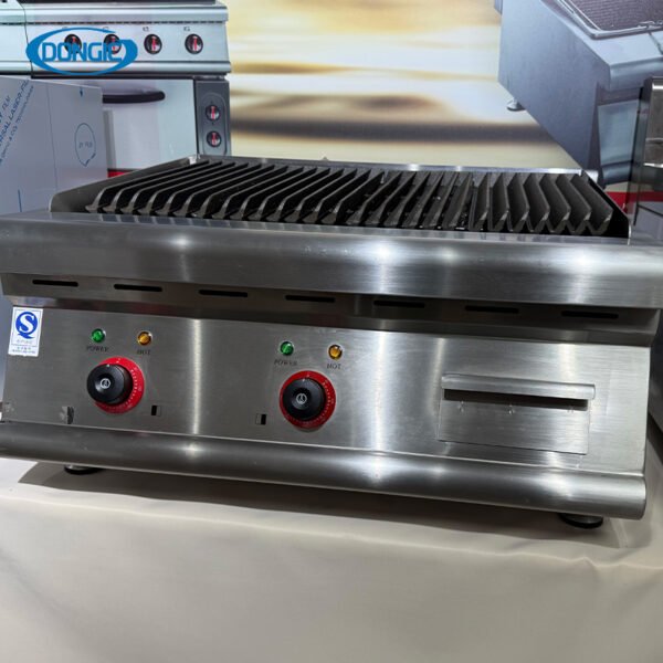 实拍1 Desktop Electric BBQ Grillde Grill Fryer Noodle Cooker