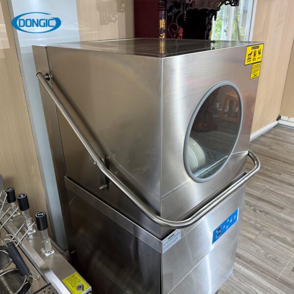 实拍2 Commercial Stainless Steel Electric Dishwasher