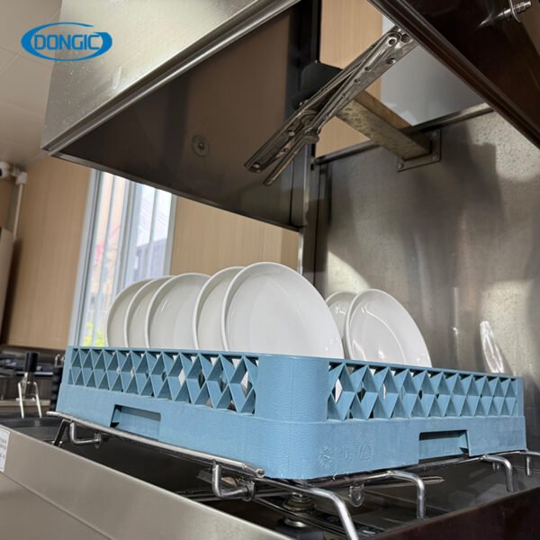 实拍5 Commercial Stainless Steel Electric Dishwasher