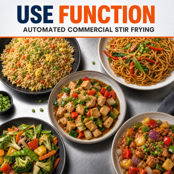 Commercial Kitchen Automatic Food Cooking Stir Fry Machine